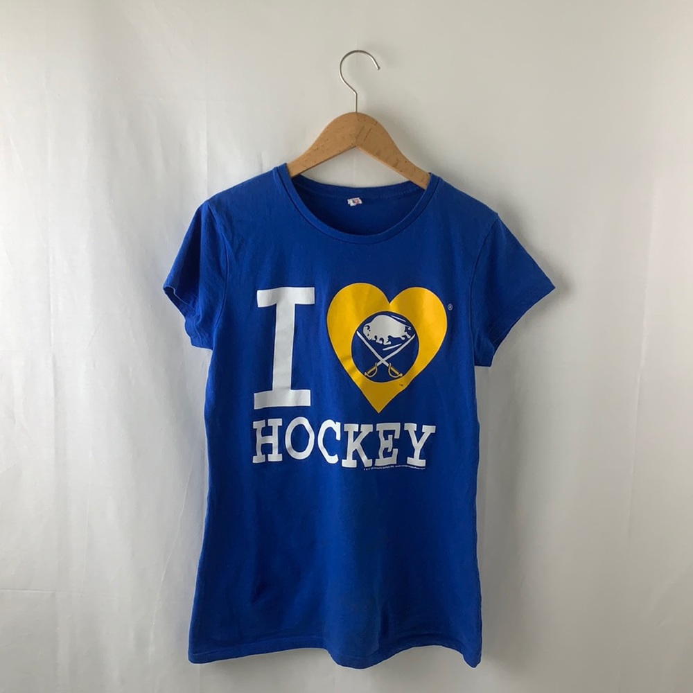 Buffalo Sabres I Love Hockey T-Shirt